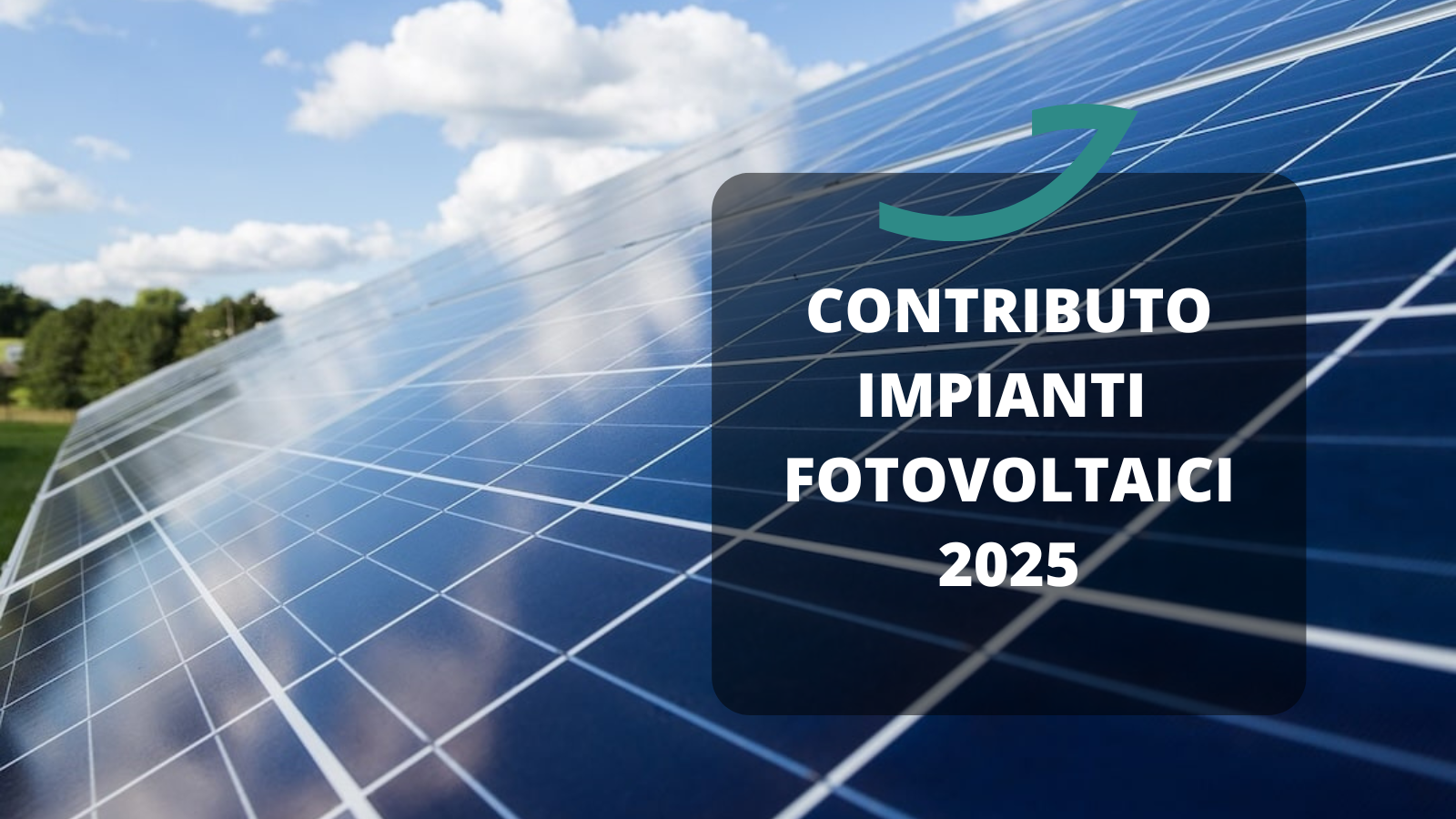 contributo installazione fotovoltaico